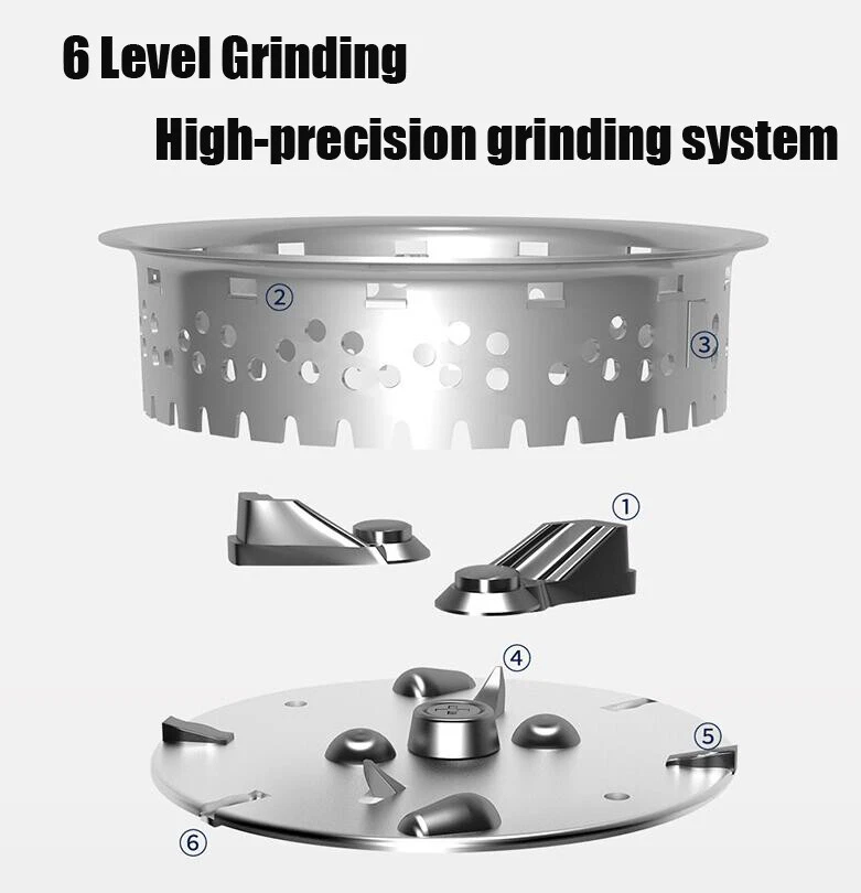 1200ML Home Kitchen Food Waste Disposal Crusher 560W Kitchen Garbage Disposer - Image 2 of 4