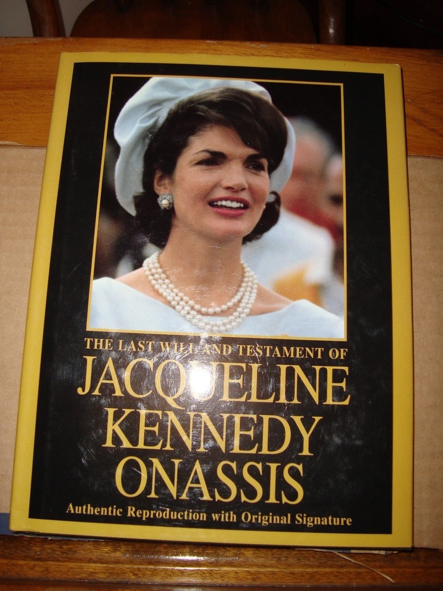 洋書　Jacqueline Kennedy et・・・ The Last Will and Testament of Jacqueline Kennedy Onassis