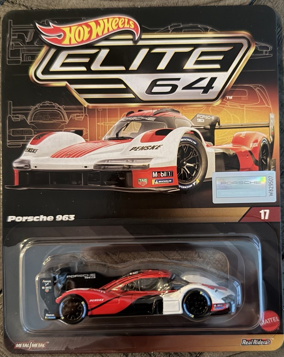 Hot Wheels Collectors Hot Wheels Elite 64 Porsche 963 #17 | eBay