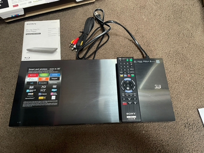 Sony BDP-S790 Blu-ray 3D DVD Player 4K Upscale Smart Wireless