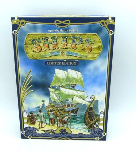 Ships Limited Edition Board Game Martin Wallace 2016 English Basement Find
