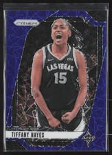 2024 Panini Prizm WNBA #81 Tiffany Hayes Blue Velocity Prizms Las Vegas Aces