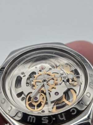 Swatch Irony Skeleton Automatic Men's Watch - BODY & SOUL - Swiss