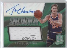 2013 Panini Spectra Spectacular Swatch Signatures 97/149 Tom Chambers Auto 0jp9