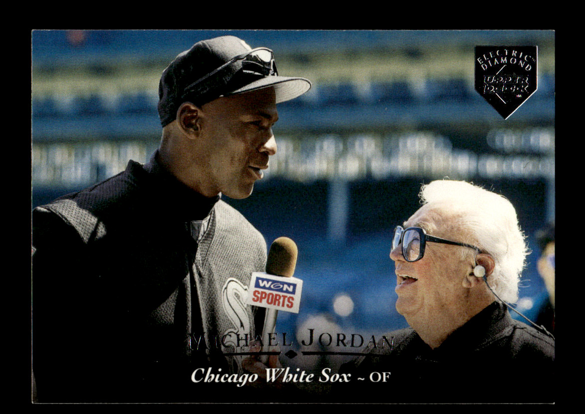 1995 Upper Deck Baseball Michael Jordan #200 Electric Diamond