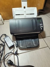 Fujitsu Fi-7160 Document Scanner High-Speed with Trays Digital Document Storage