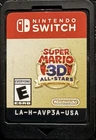 Nintendo Super Mario 3D All-Stars Multiplayer Platformer Switch NTSC-U/C