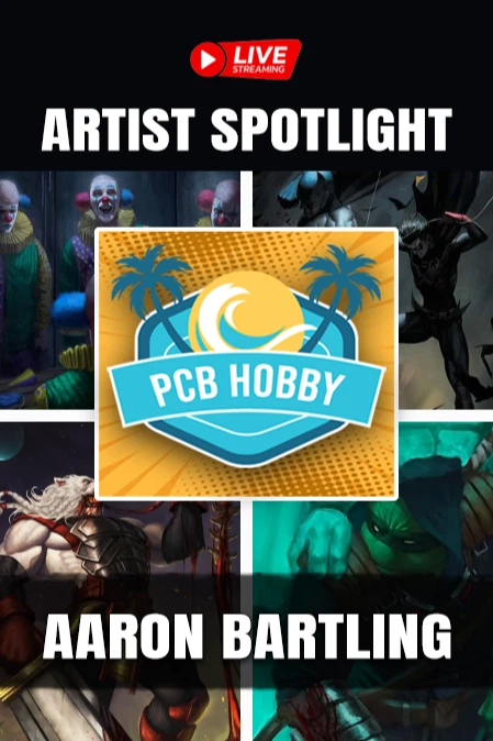 ARTIST SPOTLIGHT  w/ AARON BARTLING - FREE SHIPPING!! 11/8 X