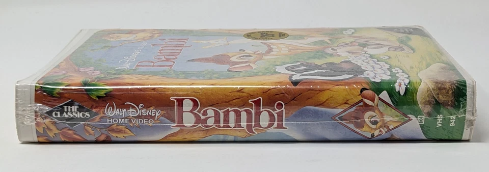 Disney Black Diamond VHS Bambi Sealed NEU - Bild 3 von 4