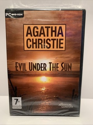 Agatha Christie: Evil Under The Sun PC DVD-ROM Video Game New Sealed Free Ship