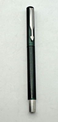 Vintage Parker Vector Roller Ball Pen Green Translucent 5'' USA