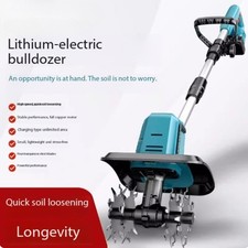 Compact Handheld Wireless Rotary Tiller Micro Tiller Soil Loosener Soil Turner