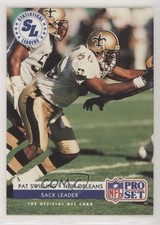 1992 Pro Set Statistical Leaders Pat Swilling #17 te2