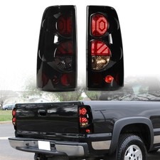 Smoke LED Tail Lights for Silverado 1500 2500 1999-2006 Replacement
