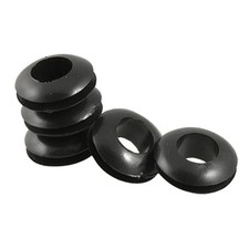 Wire Protective Black Double Sided Rubber 8mm Grommets