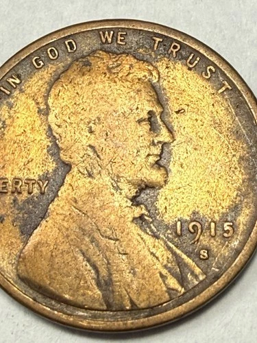 ** 1915-S LINCOLN CENT (FILL THAT SEMI KEY SPOT)  PRICED MUCH CHEAPER 🔥**