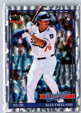 Alex Freeland 2026 Topps #T91-35 1991 Topps 35th Anniv Crackle Foil