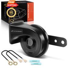 A-Premium Snail Horn High Universal Electric - 12V 110dB - Black
