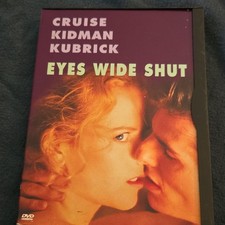 Eyes Wide Shut Tom Cruise Nicole Kidman Warner Bros Kubrick Drama DVD R