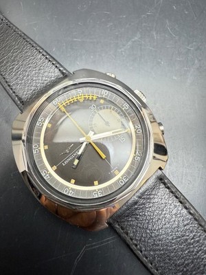 Sep/1969 SS Longines Ref 8225-2 Nonius Flyback Chronograph Watch
