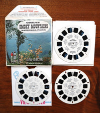 VIEW-MASTER GREAT SMOKY MOUNTAINS NATIONAL PARK SAWYERS A889 3 REEL SET