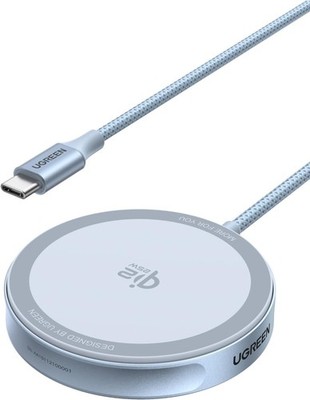 UGREEN MagFlow 25W Magnetisches Wireless Charger Qi2 Ladepad für iPhone 17/16 &