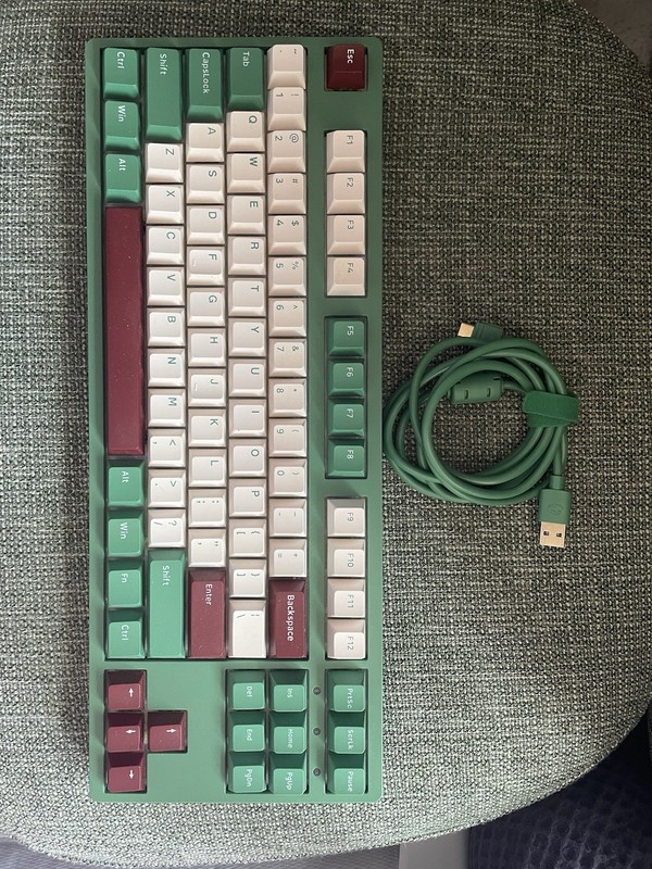Akko Red Bean Matcha Mechanical Keyboard