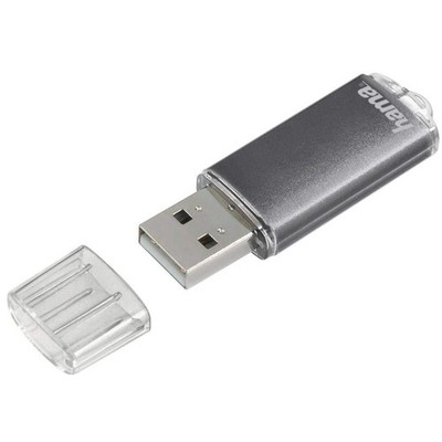 Hama 16 GB USB 2.0 Data Stick 10 MB/s Data Transfer USB Stick with Eyelet for At