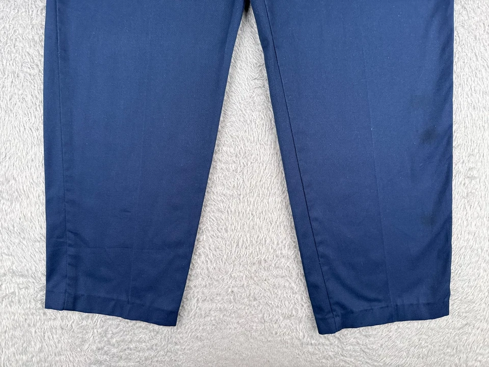 VINTAGE Boy Scout Pants Boys 8 Blue Cargo Cub Cotton Twill Elastic Waist 26x26 - Image 2 of 4