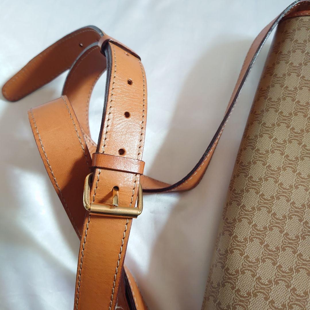 Mint Condition CELINE Macadam Pattern Shoulder Bag - image 9