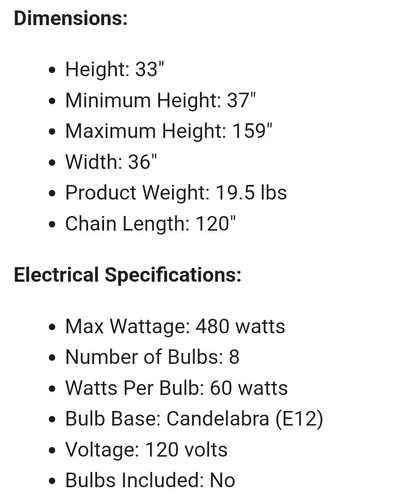 Capital LightingPearson 8 Light 36" Wide Taper Candle... - Picture 3 of 3
