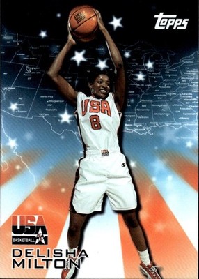 2000 Topps Team USA #22 DeLisha Milton WNBA