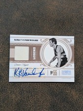 2010-11 Panini National Treasures Auto Jersey Legend Kiki Vandeweghe 90/99