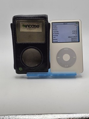 Apple iPod Classic A1136 5th Generation 30GB White NEW Battery