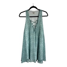 Show Me Your Mumu Teal Patterned Women's Dress