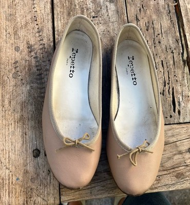 Repetto ballet flats cendrillon 37 beige nude pink flat 6 6.5 6 1/2 france