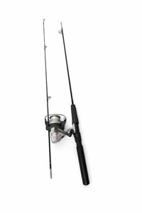 Shakespeare SP52-2M 5'2" Medium Spinning Rod & Pro-Am 350K Reel Combo