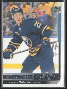2018-19 UD Series 1 Rasmus Dahlin 201 Young Guns RC