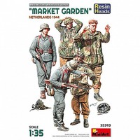 MiniArt - Market Garden (Netherlands 1944) - Resin Heads - 1:35 - 5 Figuren