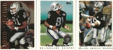 Oakland Raiders - 1995 Topps Cards with Jaguars Logo
