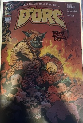 *Signed* Dorc #1 3rd Print Riley Brown Variant (Davis Rider C2E2 Exclusive)