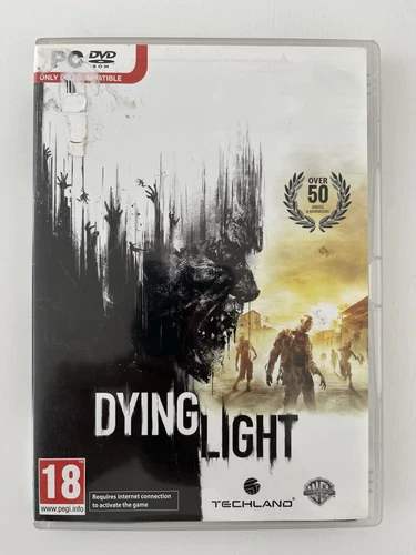 Dying Light - 2x Disc (2015) PC DVD ROM Computer Video Game RPG Zombies Survival