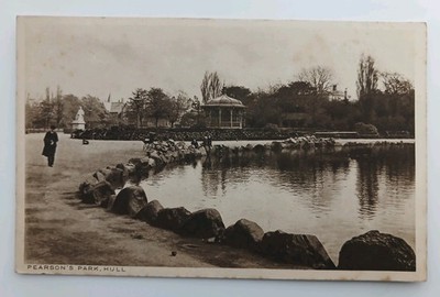 Vintage Postkarte - Pearson's Park Hull