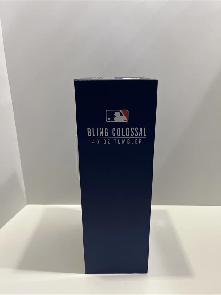 Los Angeles LA Dodgers Bling Colossal Tumbler 40 oz Stainless Insulated Cup - Image 4 of 4