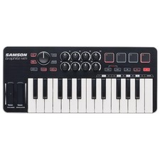 SAMSON GRAPHITE M25 tastiera controller midi usb x produzione home studio NUOVO