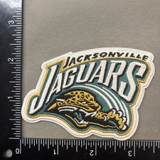 JACKSONVILLE JAGUARS IRON ON EMBROIDERED PATCH