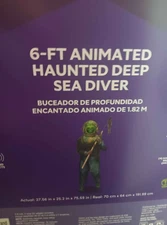 Lowes 2024 Deep Sea Diver animatronic