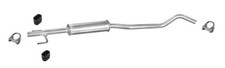 Auspuff für Opel Corsa C 1.2 1.4 Tigra TwinTop 1.4 Mittelschalldämpfer /2204