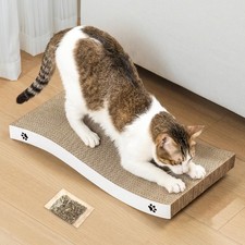 Cat Scratcher, Durable Scratch Pad, Corrugated Cardboard Scratching Board for...