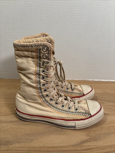 Converse Chuck Taylor All-Star High Schuhe Beige Größe US 7 Wmns - Bild 2 von 11